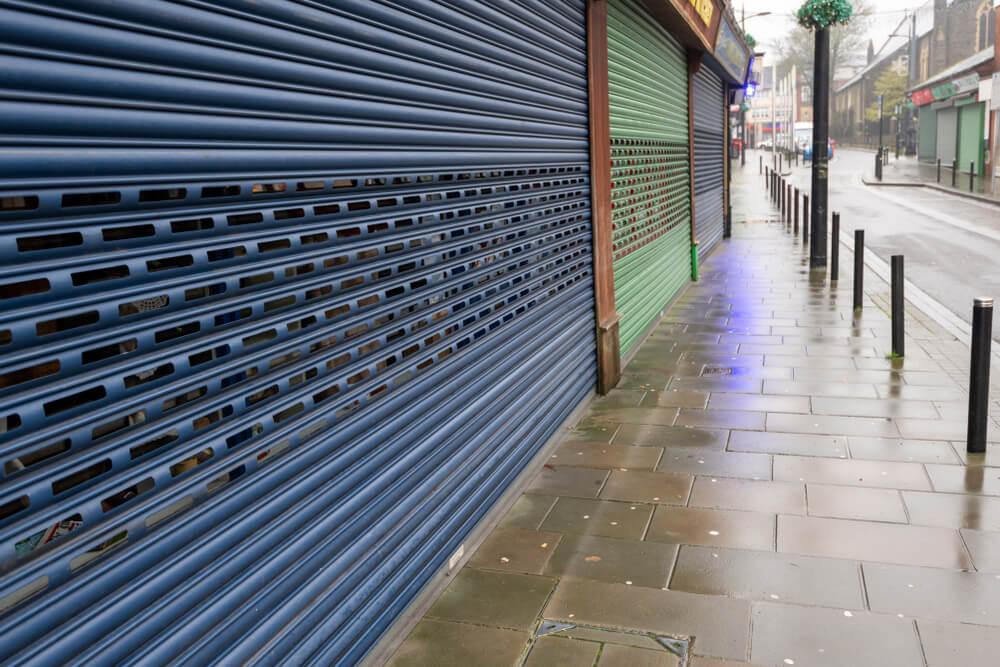 UK shops closed